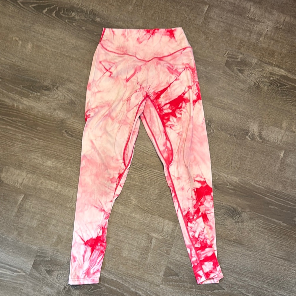 Women’s Hot Pink Tie-Dye Leggings Balance Athletica/Vitality